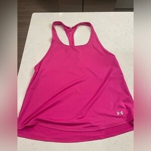 Under Armour Pink Racerback Sleeveless Tank Top